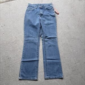Deadstock Vintage Denim Lee Junior Flare Relaxed Fit 9 M Jeans Made USA NWT